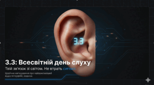 3 березня - Всесвітній день слуху (World Hearing Day)