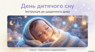 1 березня - День дитячого сну