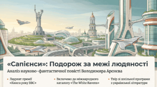 Презентація з української літератури 6 клас НУШ за темою: Володимир Арєнєв. «Сапієнси»
