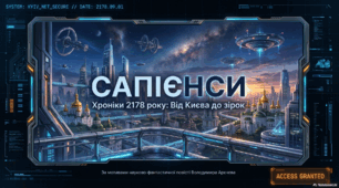 Презентація з української літератури 6 клас НУШ за темою: Володимир Арєнєв. «Сапієнси»