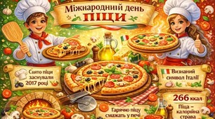 Про день ПІЦИ. Віршики для діток