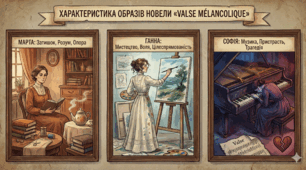Презентація  О. Кобилянська.  "Вальс меланхолійний". Візуальний гід по новелі.