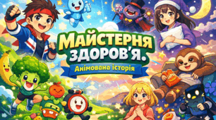 МАЙСТЕРНЯ ЗДОРОВ’Я 🌱🧠 | 2026 Анімована презентація-подорож корисних звичок