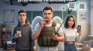 Сценка: «Кохання під час дедлайнів та блекаутів» до Дня Святого Валентина