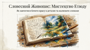 ГР 3. Написання художнього етюду про природу.