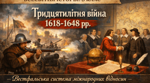Тридцятилітня війна 1618-1648 рр. Вестфальська система