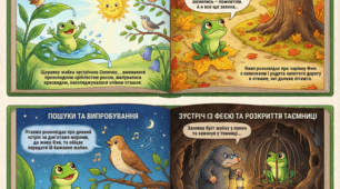 Казка "Чому жабка зелена?"