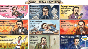 Тарас Шевченко мовою мемів: сучасне прочитання класики