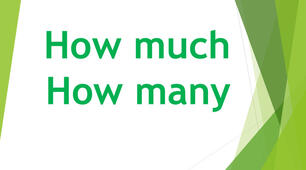 Grammar : how much or how many