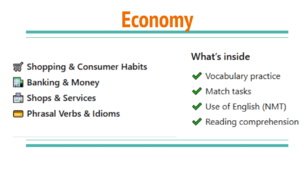ZNO Leader B2. Unit 7. Economy (Vocabulary,  Reading and Use of English)