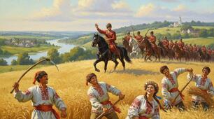 💎 Народна козацька пісня «Ой на горі та  женці жнуть»