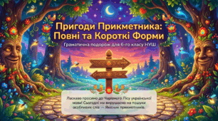 Повні й короткі форми прикметників