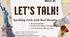 Let's Talk. Adults. Level A1 - A2+