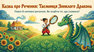 Повні й неповні речення. Тире в неповних реченнях