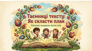 План тексту. Види плану.