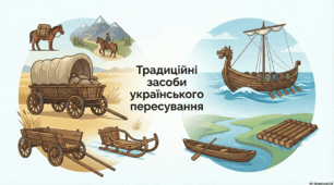Традиційні засоби українського пересування