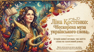 Ліна Костенко. Нарис життя і творчості письменниці.