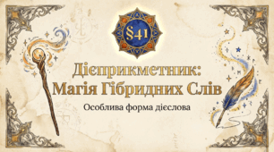 Дієприкметник як форма дієслова: загальне значення, морфологічні ознаки, синтаксична роль