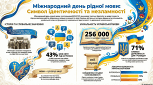 Презентація "Українська мова - код нації, голос душі" (до Міжнародного дня рідної мови)