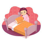 Girl Making Bed Cartoon Stock Illustrations – 119 Girl Making Bed Cartoon Stock Illustrations, Vectors & Clipart - Dreamstime