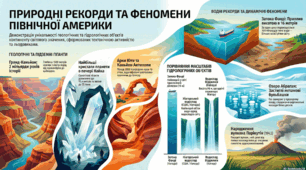 Унікальні природні об'єкти Північної Америки