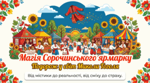 Традиції романтизму в українській прозі ХІХ століття (оглядово). Микола Гоголь «Сорочинський ярмарок» (скорочено). Біографічний нарис про письменника. Україна у творчості митця.