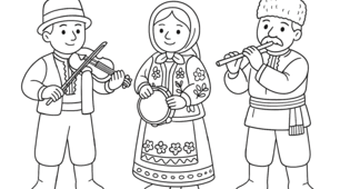 Народні музиканти та народні інструменти