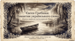 Євген Гребінка. Романтик українського слова