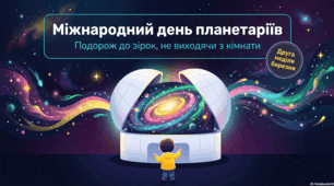 Світло зірок: Міжнародний день планетаріїв та історія астрономії