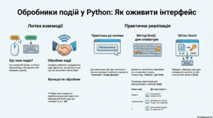 Тест 28. Обробники подій, пов’язаних з елементами керування