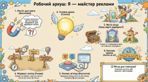 Рекламне повідомлення.Презентація до уроку розвитку зв'язного мовлення