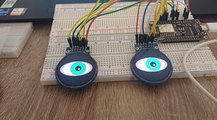 Робототехніка на ESP8266.  Проєкт: Анімація “живого ока” на TFT-дисплеї