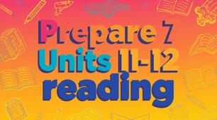  7form. Reading. Unit 6(11-12)