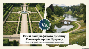 Сучасні стилі і технології ландшафтного дизайну.