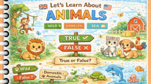 Англійська мова | True or False? – Animals