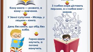Сценарій відкритої класної години «Книга – це знання!». Бібліотека.