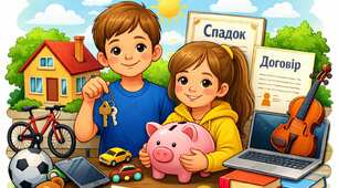  Практичне заняття. Власність неповнолітніх.
