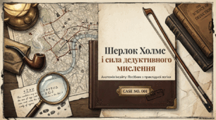 Презентація із зарубіжної літератури "Шерлок Холмс і сила дедуктивного мислення"