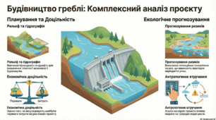 Моделююча вправа з використанням фізичної  карти «Будуємо греблю на річці: мета, місце, наслідки».