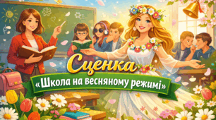 Сценка «Школа на весняному режимі»