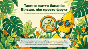 Світ бананів: від ботаніки до світової економіки