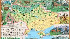 8 г Різноманітність рослинності і тваринного світу України ГР3