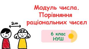 Контрольна робота " Раціональні числа. Модуль. Порівняння раціональних чисел"