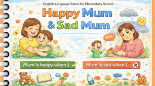 Англійська мова | Happy Mum & Sad Mum | 40 слайдів