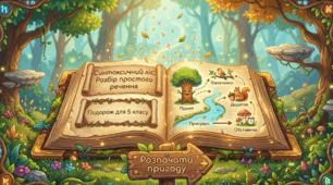 Синтаксичний розбір простого речення.