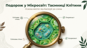 Як живуть і чим відрізняються клітини різних організмів Будова, різноманітність та функціонування клітин (на прикладі клітин рослин, тварин, грибів, бактерій).