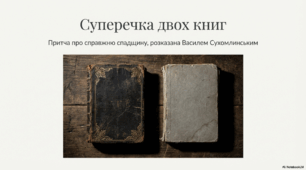 Суперечка двох  книг