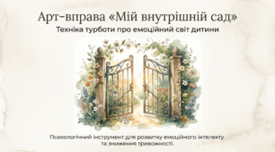 Арт - терапевтична вправа " Мій внутрішній сад"