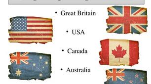 English Speaking Countries#