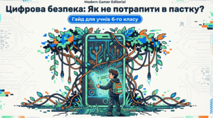 "Цифрова безпека :як не потрапити у пастку " урок для учнів 6 класу